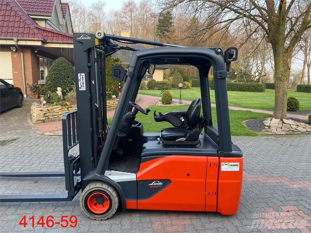 Linde E 20 L 02 Električni viljuškari