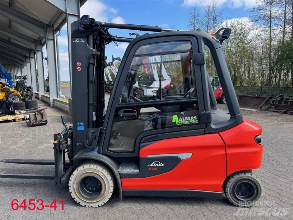 Linde E 35 L 01 Električni viljuškari