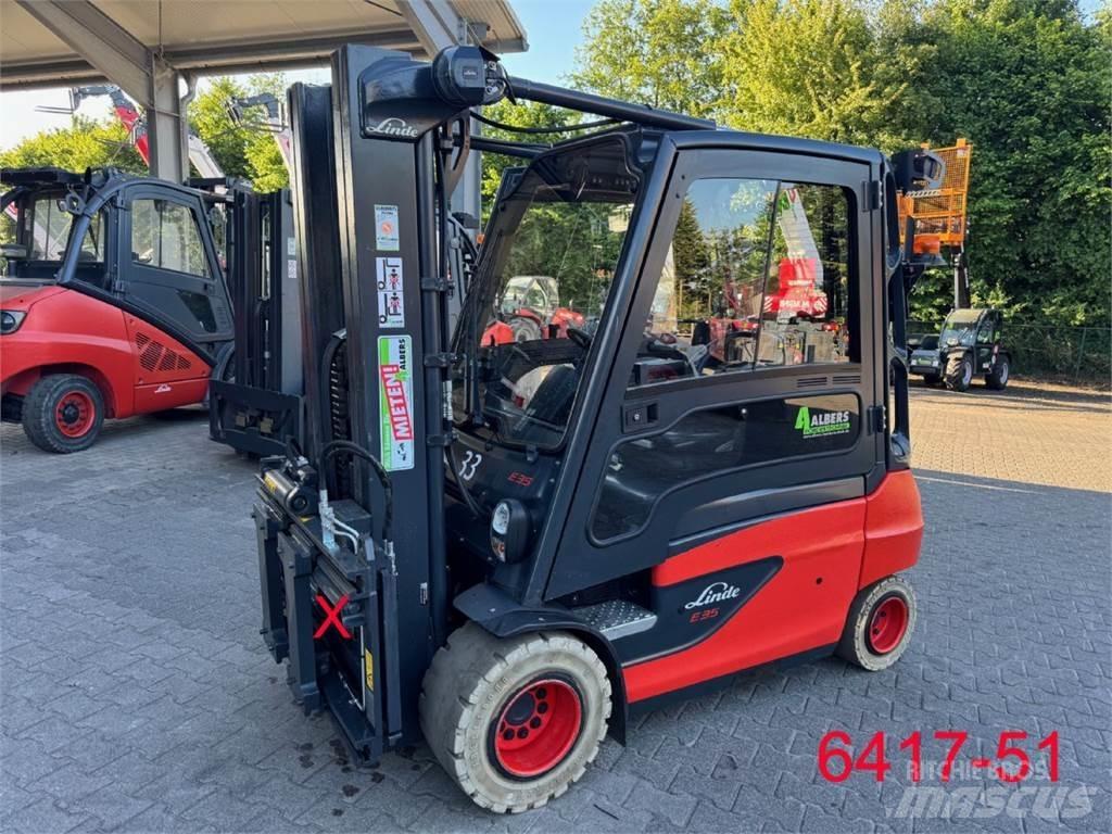 Linde E 35 L 01 Električni viljuškari