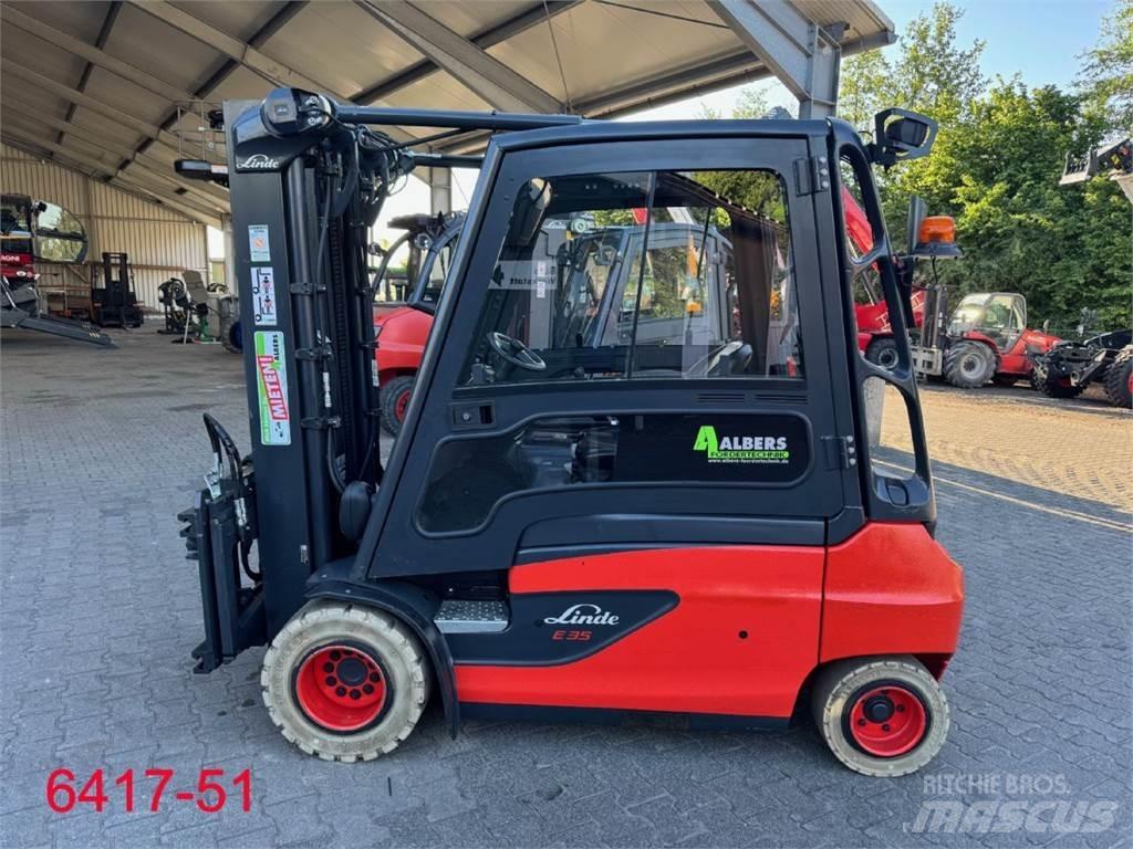 Linde E 35 L 01 Električni viljuškari