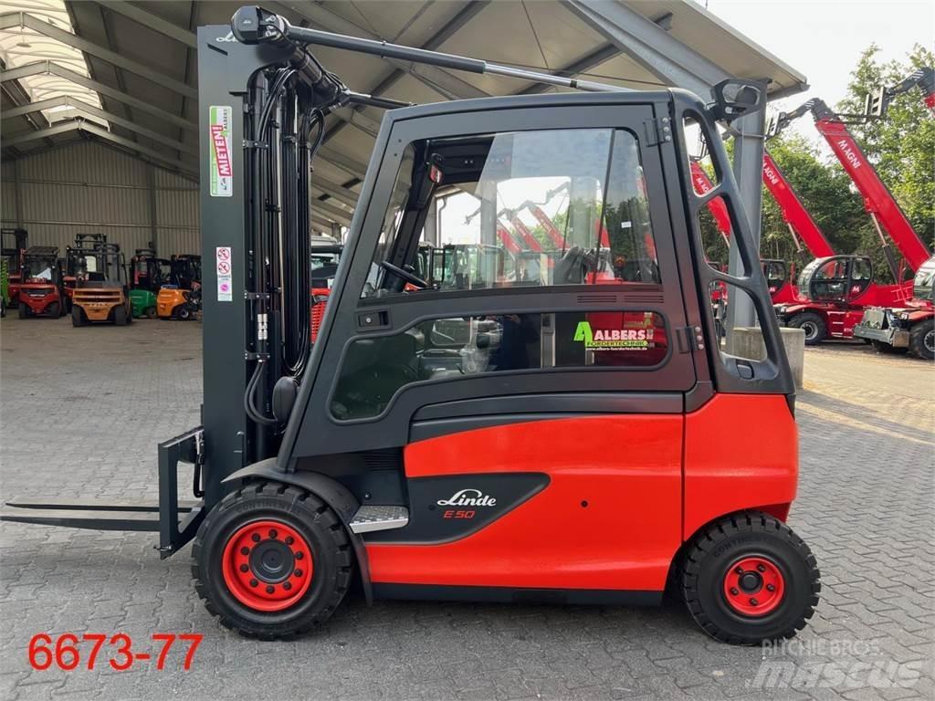 Linde E 50 HL Električni viljuškari