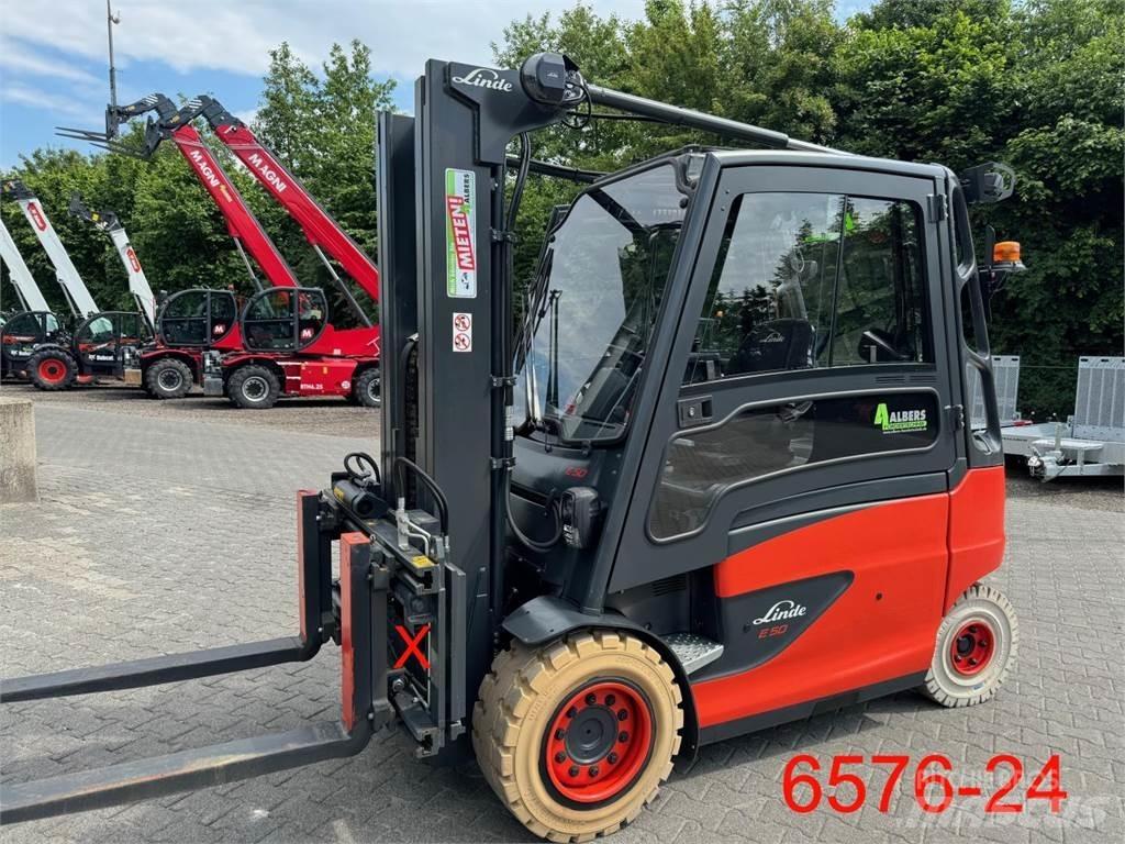 Linde E 50 HL 01 Električni viljuškari