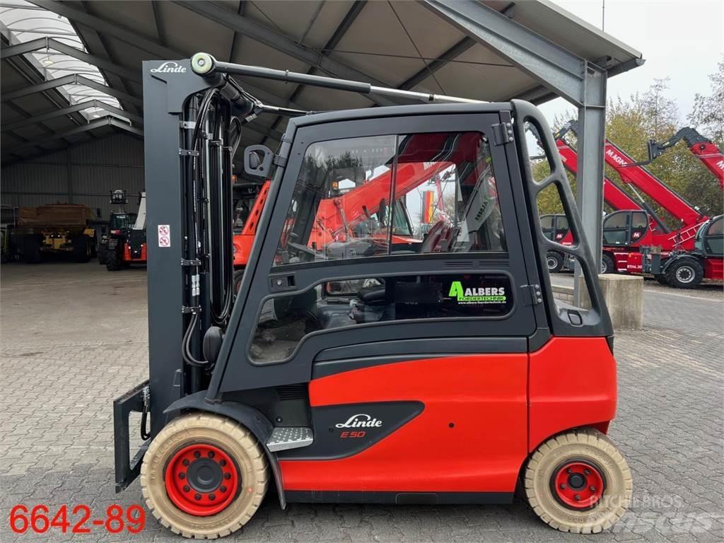 Linde E 50 HL 01 Električni viljuškari