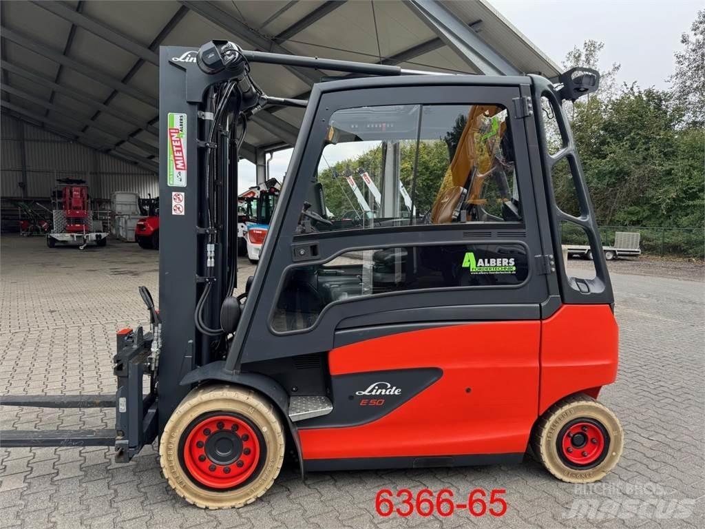 Linde E 50 HL - 01 / 600 Električni viljuškari