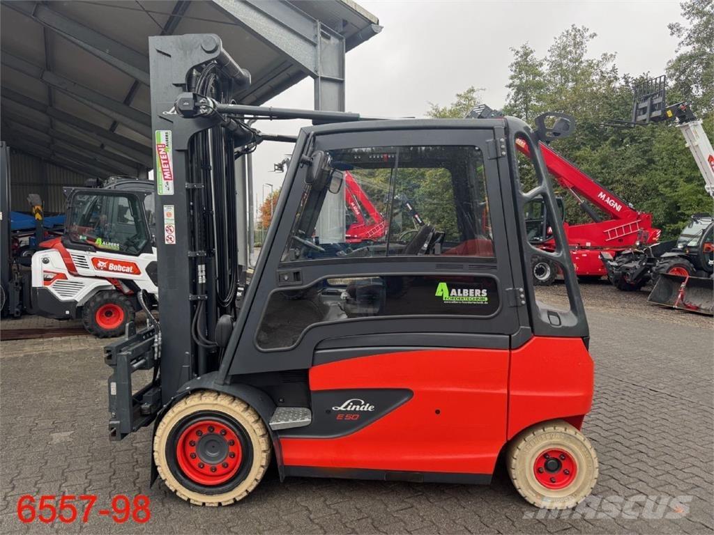 Linde E 50 HL 01 600 Električni viljuškari