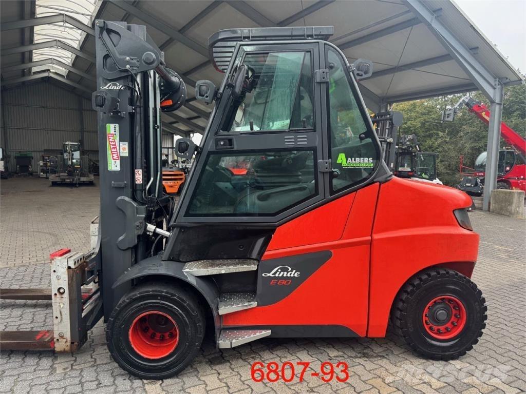 Linde E 80-01 / 900 Električni viljuškari