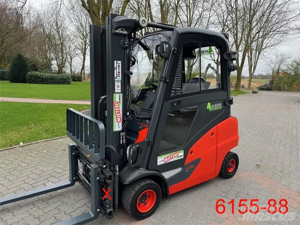 Linde H 20 T 01 Plinski viljuškari