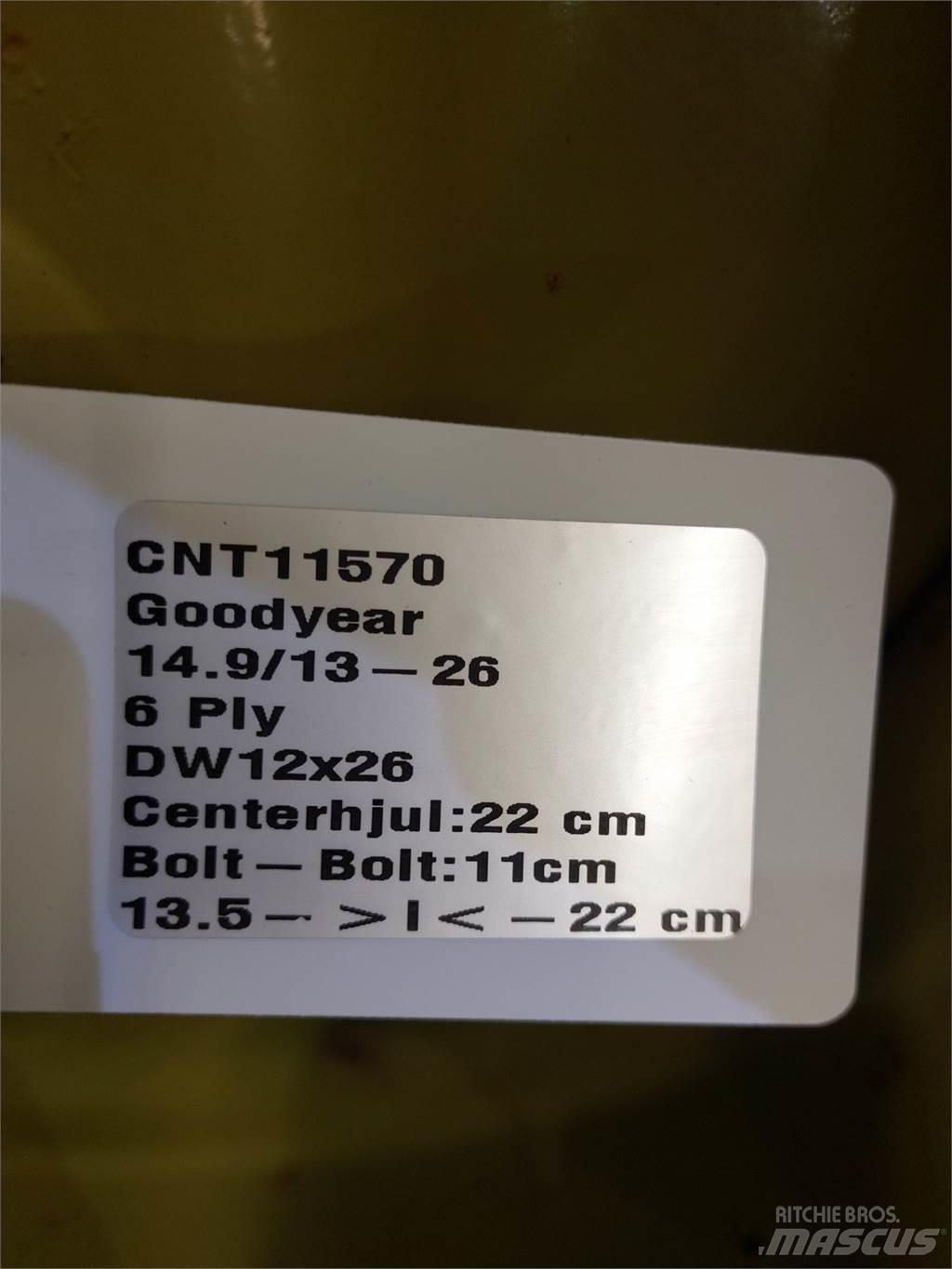  26 14.9/13-26 Gume, točkovi i felne