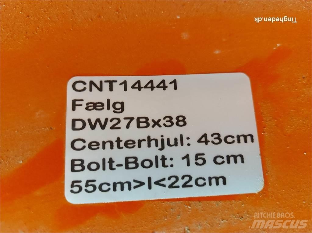  38 DW27Bx38 Gume, točkovi i felne