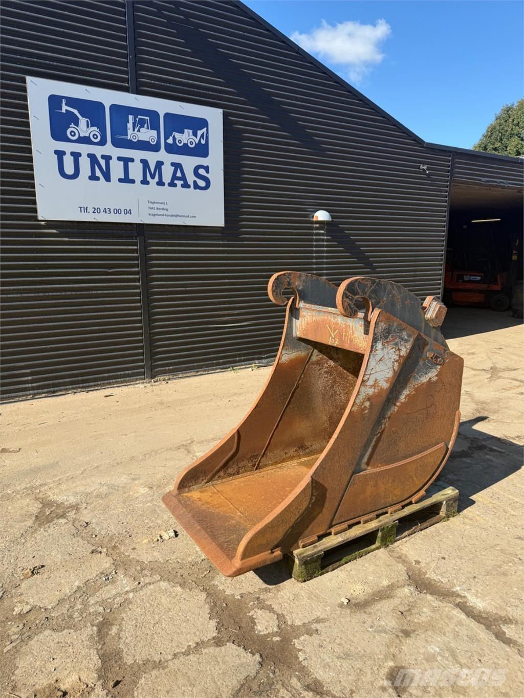  800mm CW40 skovl Kašike / Korpe