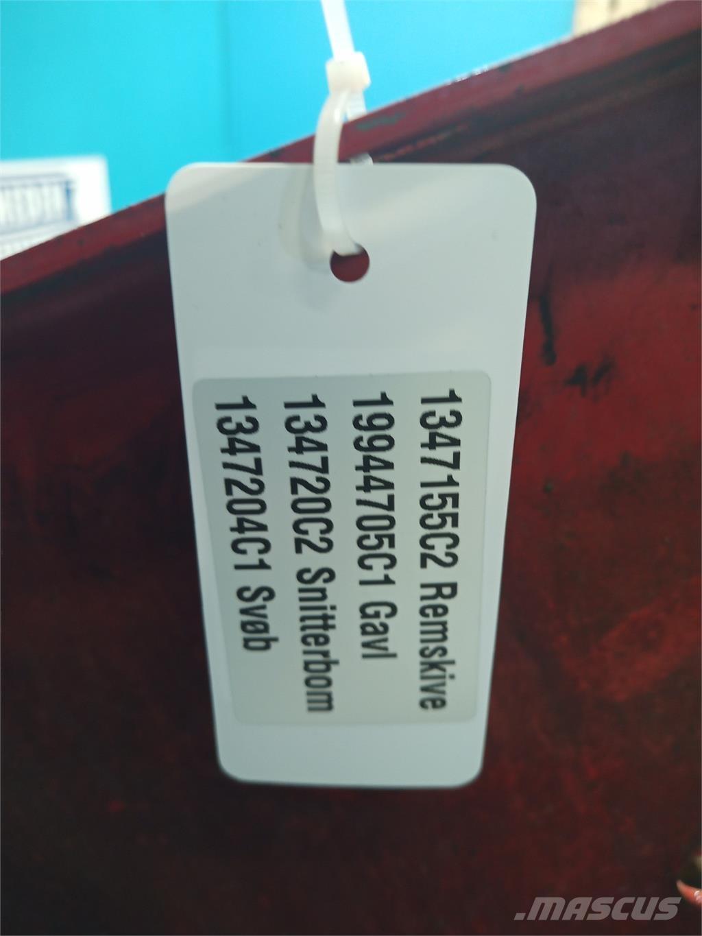 CASE 1640 Dodatna oprema za kombajne