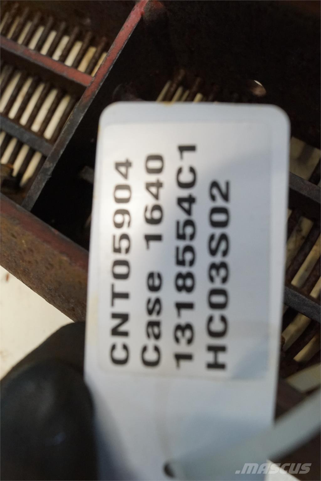 CASE 1640 Dodatna oprema za kombajne