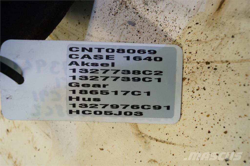 CASE 1640 Dodatna oprema za kombajne