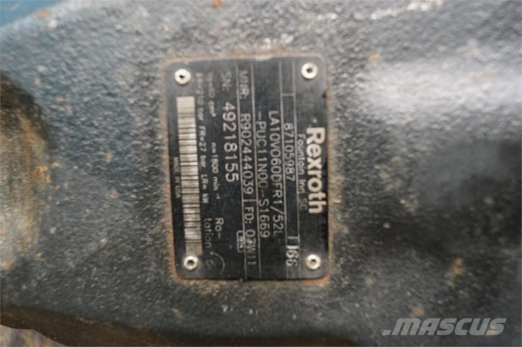 CASE 8010 Hidraulika