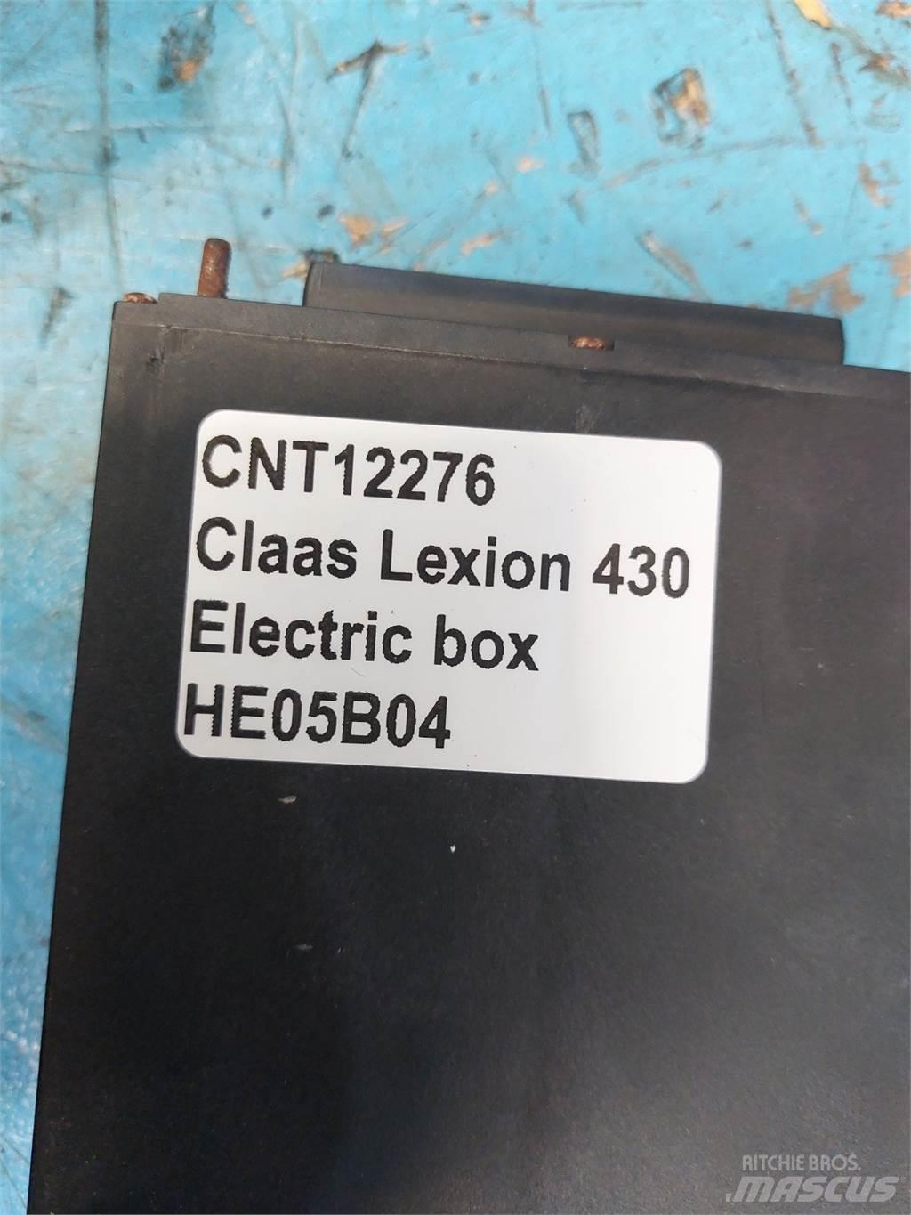 CLAAS Lexion 430 Elektronika