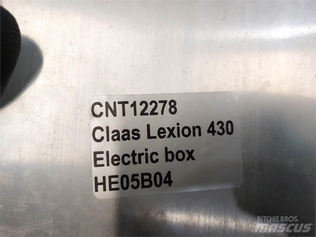CLAAS Lexion 430 Elektronika