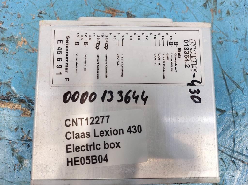 CLAAS Lexion 430 Elektronika