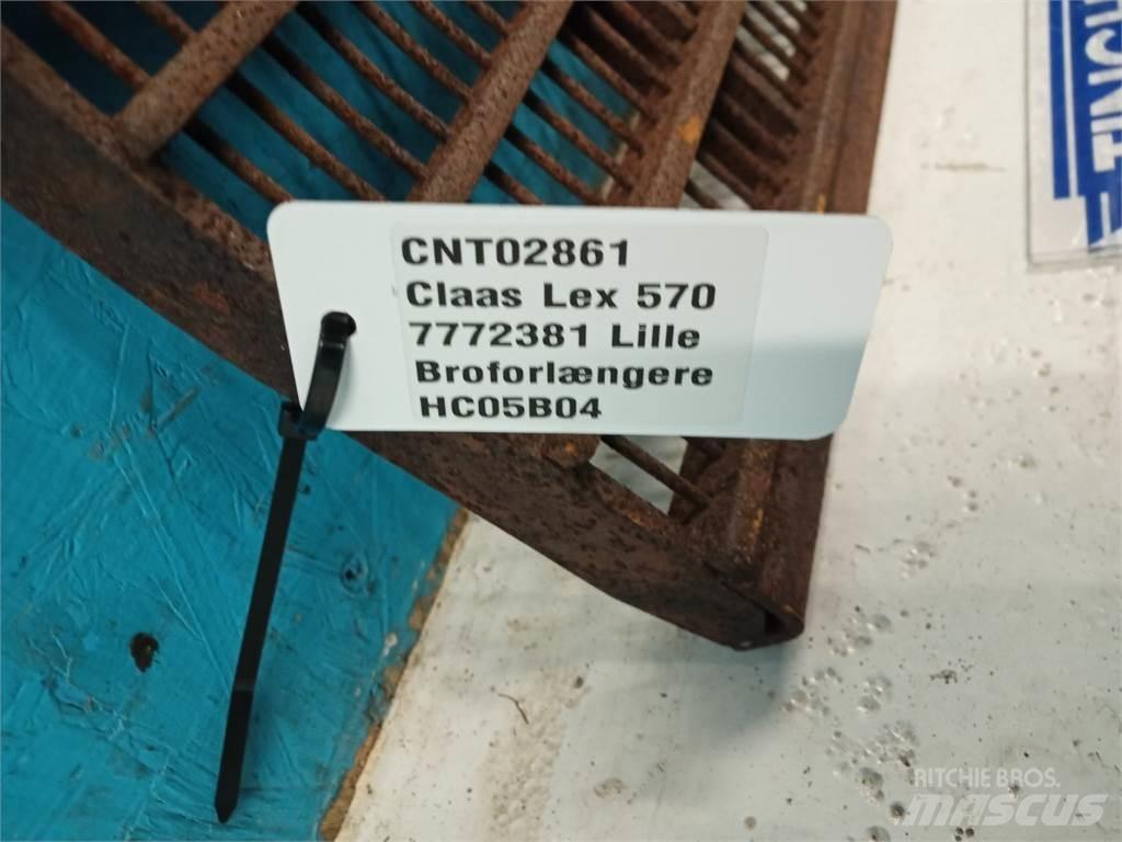 CLAAS Lexion 570 Dodatna oprema za kombajne