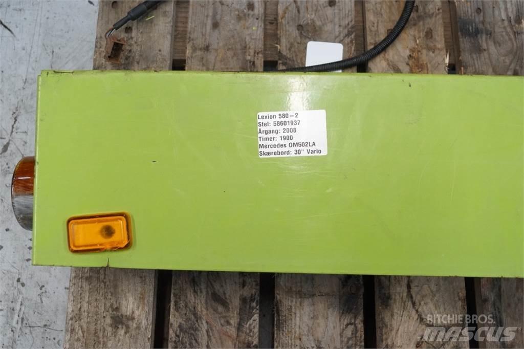 CLAAS Lexion 580 Ostale poljoprivredne mašine