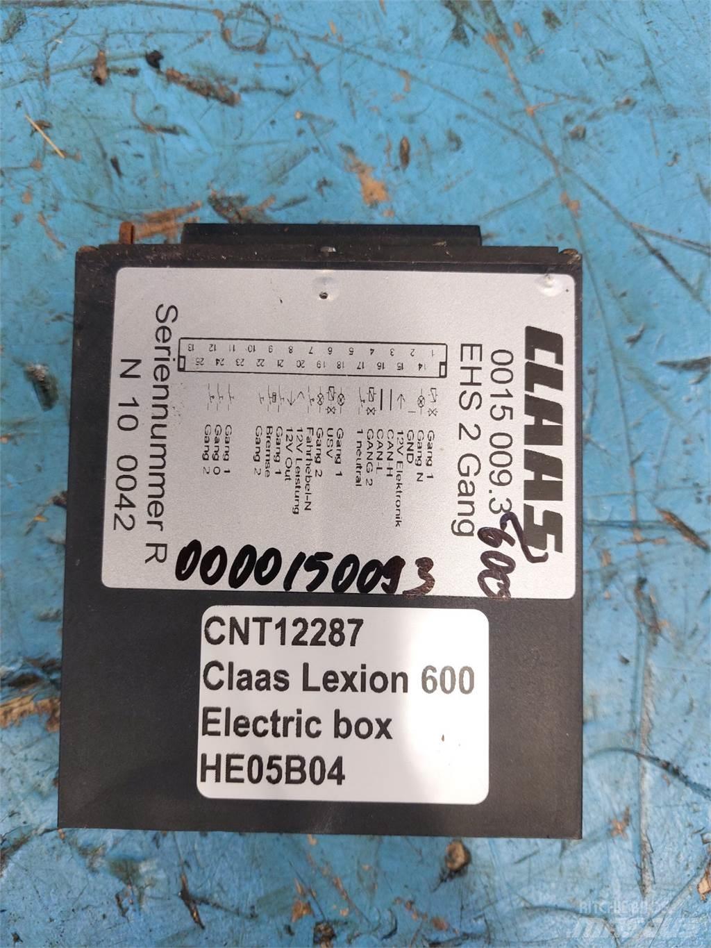 CLAAS Lexion 600 Elektronika