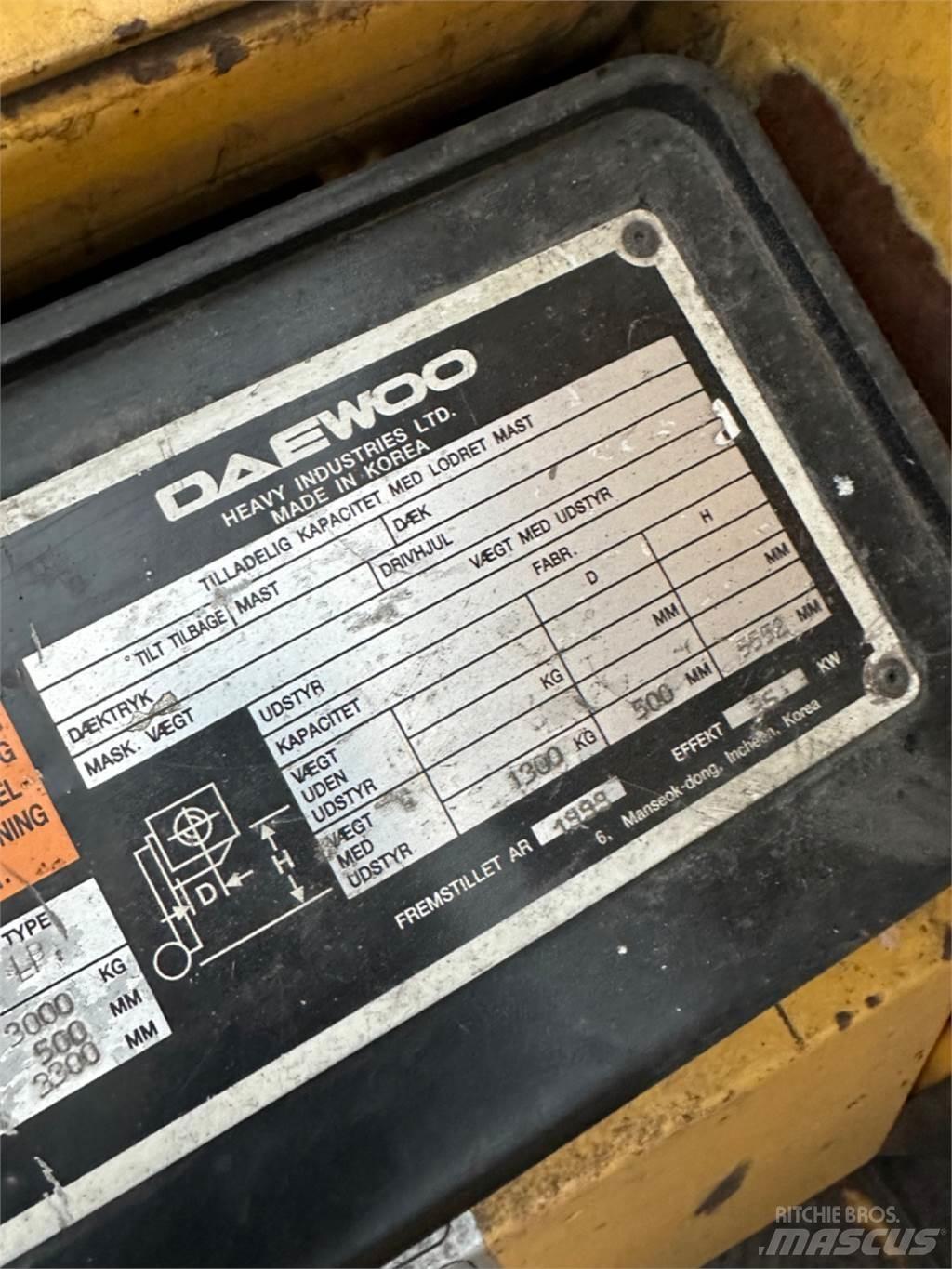 Daewoo G30E Plinski viljuškari