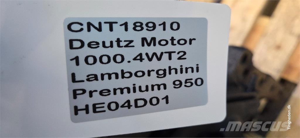 Deutz 1000.4WT2 Motori