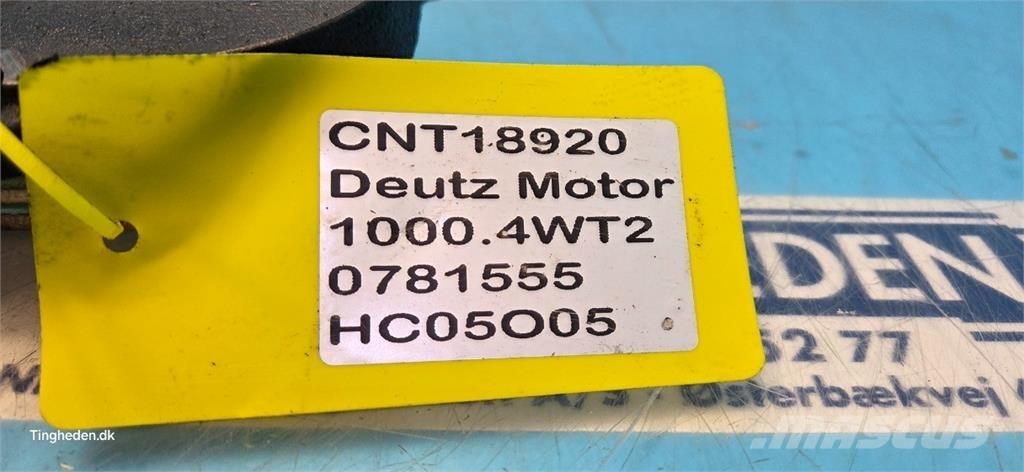 Deutz 1000.4WT2 Motori