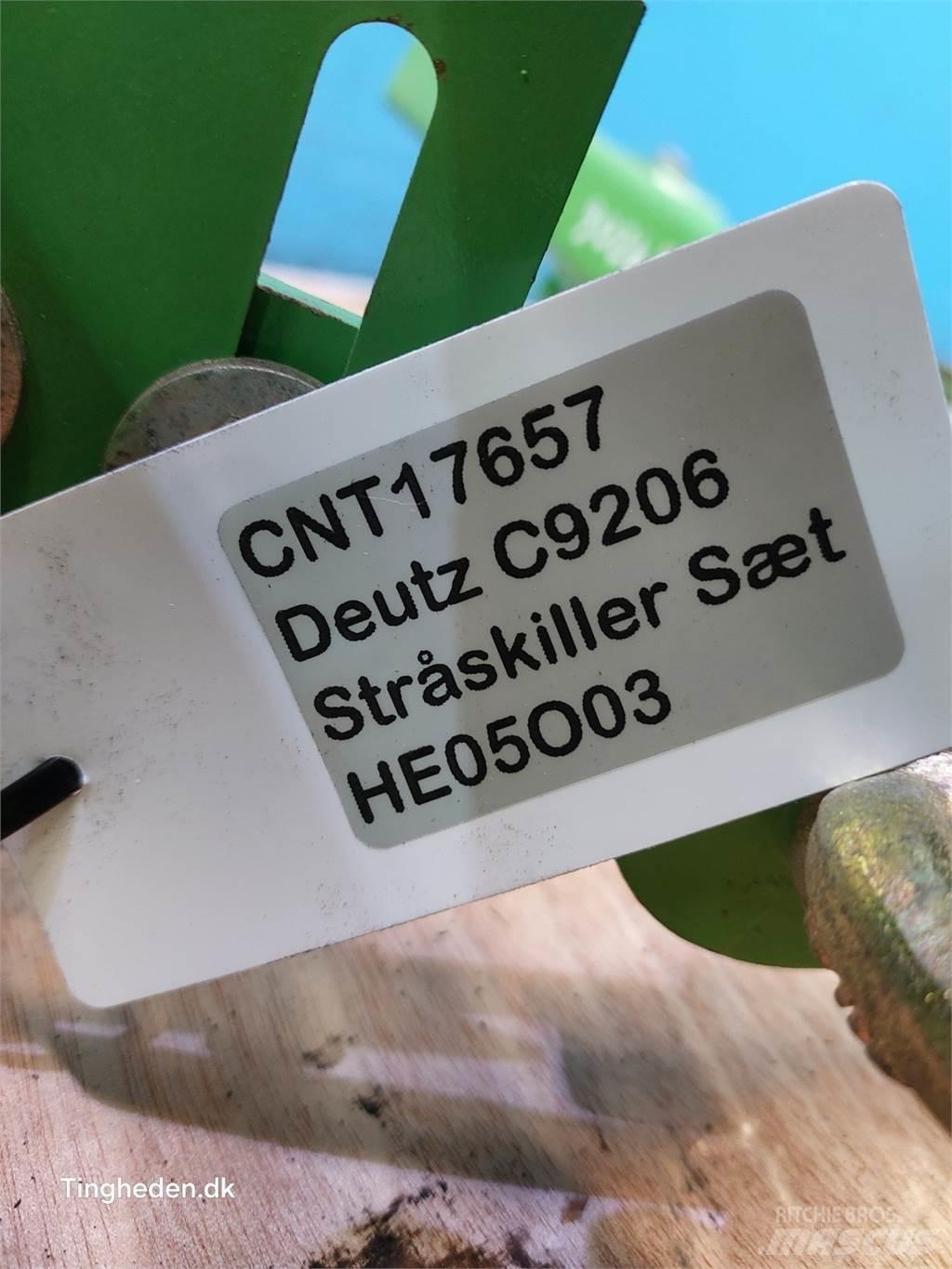 Deutz C9206 Dodatna oprema za kombajne