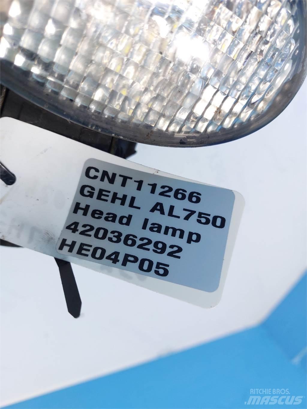 Gehl AL750 Elektronika