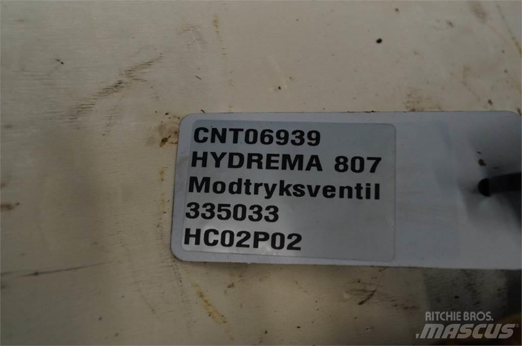 Hydrema 807 Hidraulika