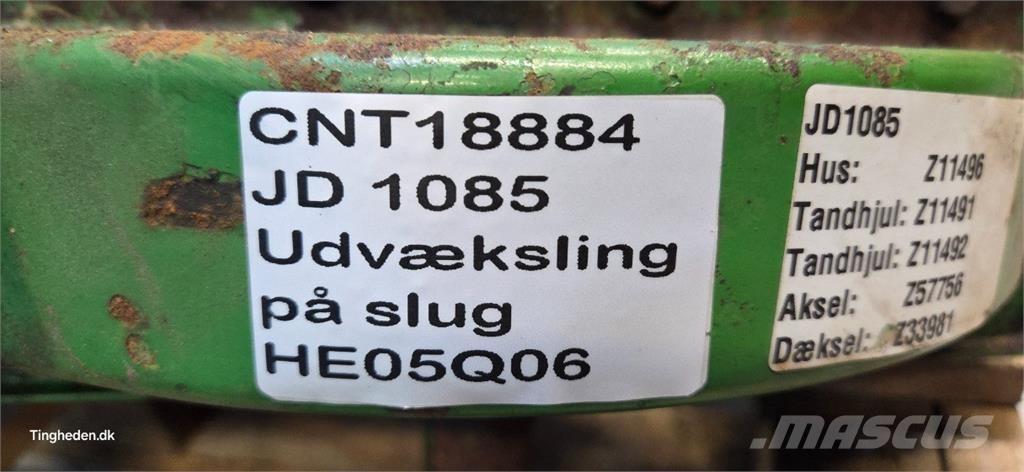John Deere 1085 Menjač