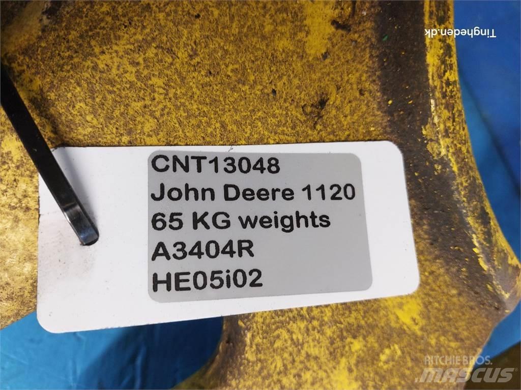 John Deere 1120 Prednji tegovi