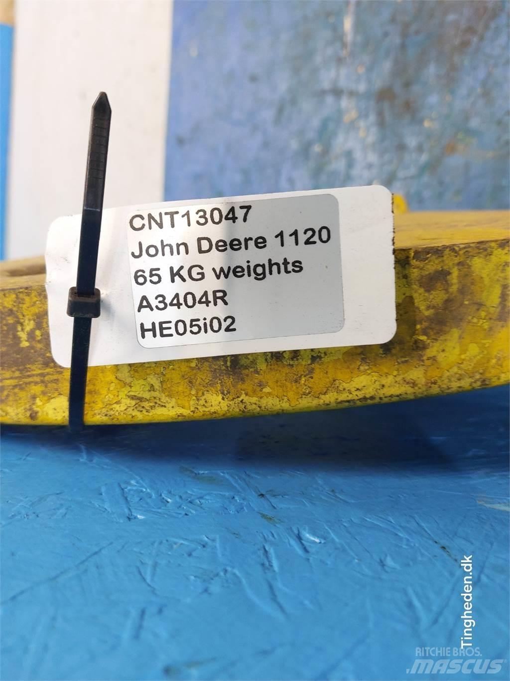 John Deere 1120 Prednji tegovi