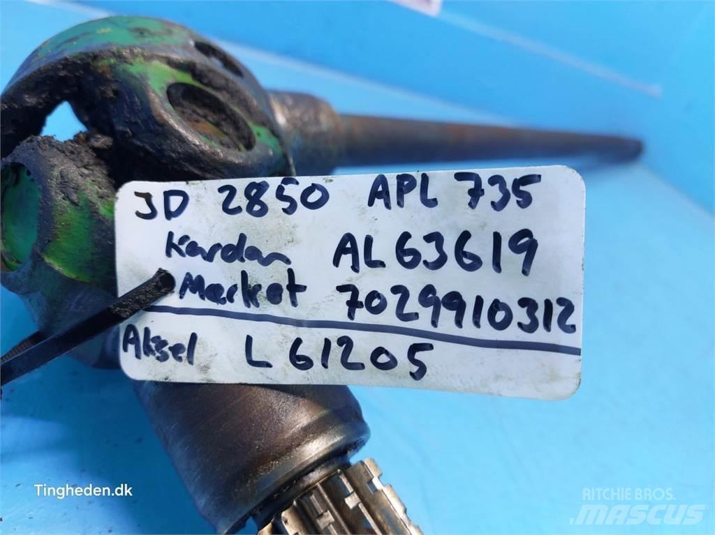 John Deere 2850 Ostala dodatna oprema za traktore