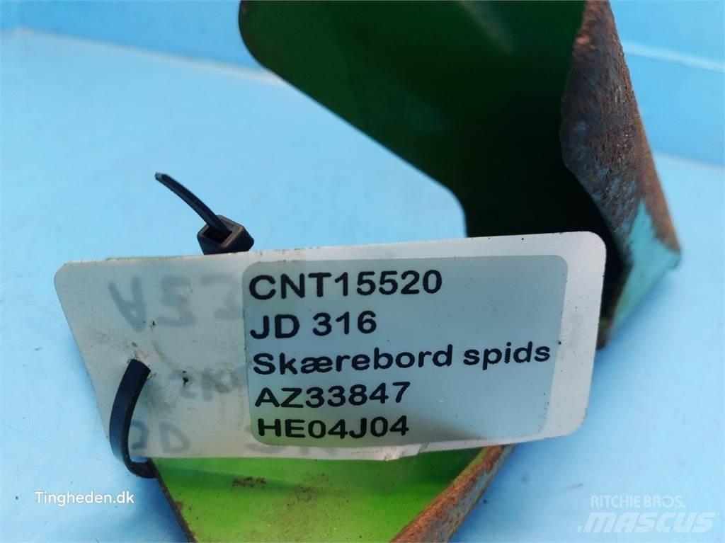 John Deere 316 Dodatna oprema za kombajne