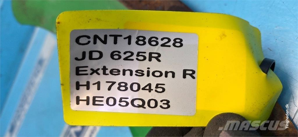 John Deere 625R Dodatna oprema za kombajne