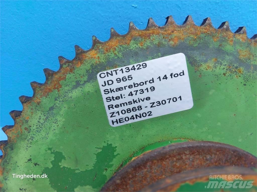 John Deere 965 Dodatna oprema za kombajne
