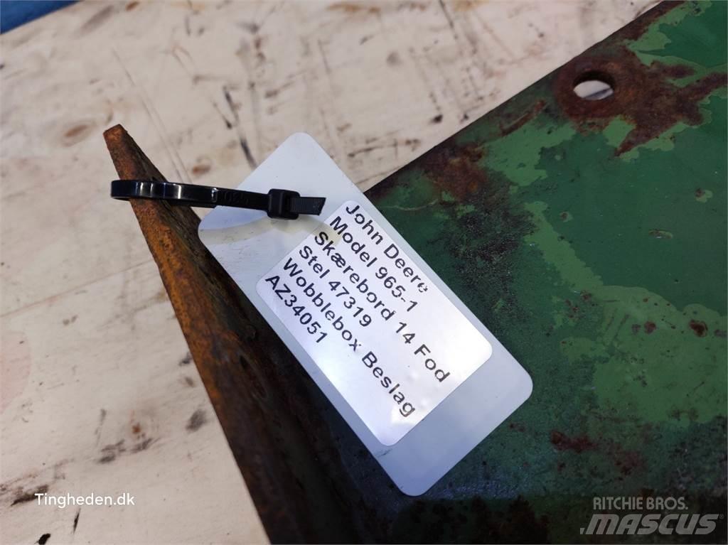 John Deere 965 Dodatna oprema za kombajne