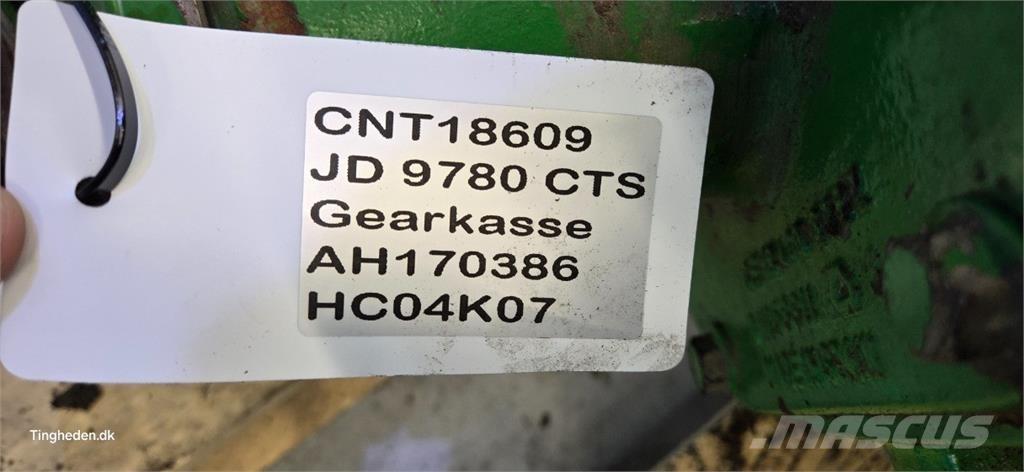 John Deere 9780 Menjač
