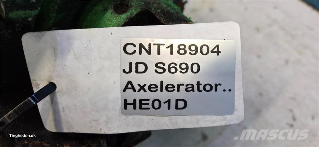John Deere S690 Dodatna oprema za kombajne
