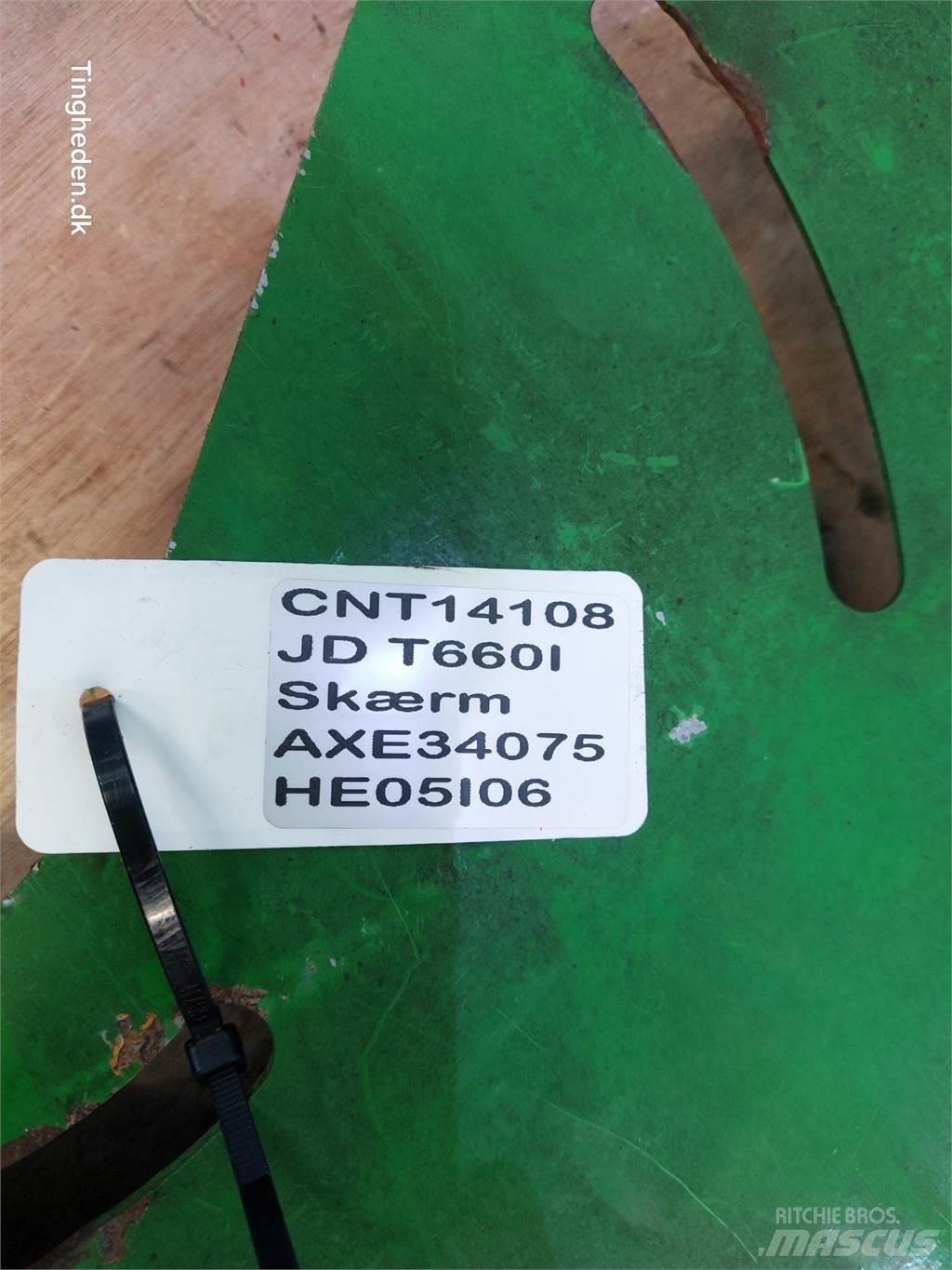 John Deere T660I Dodatna oprema za kombajne