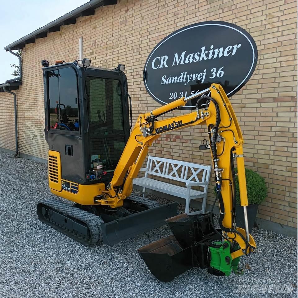 Komatsu pc16r hs Mini bageri < 7t