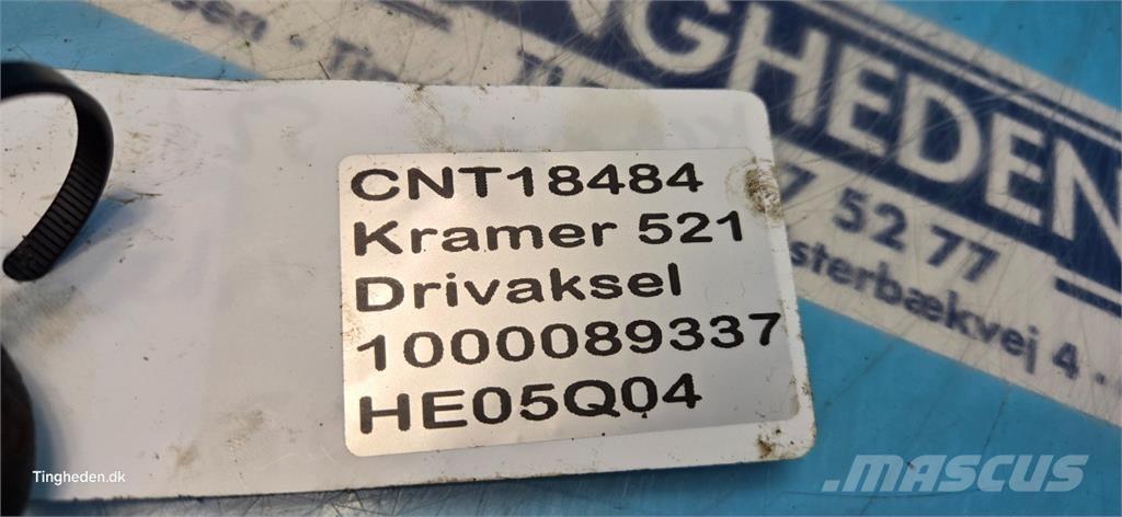 Kramer 521 Osovine
