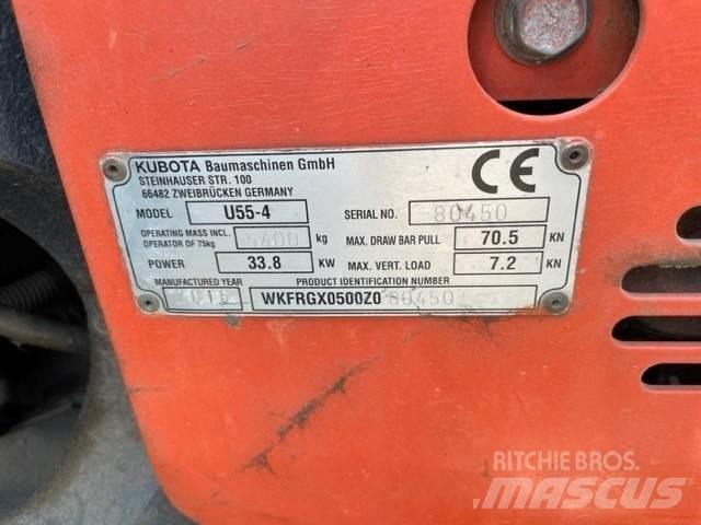 Kubota U55-4 Bageri guseničari