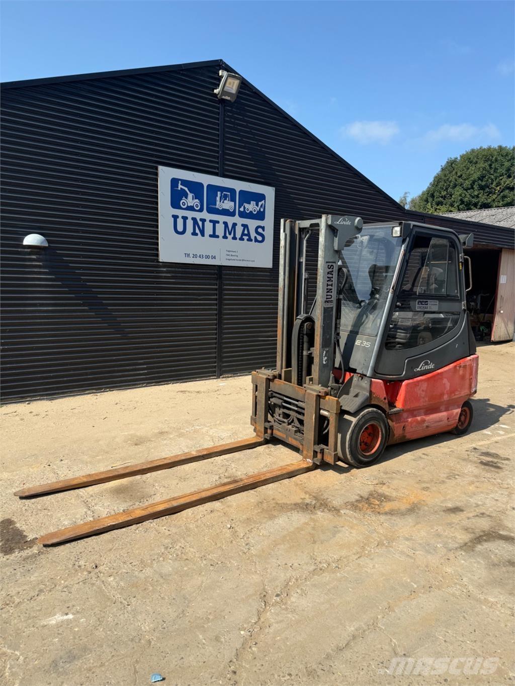 Linde E35 Električni viljuškari