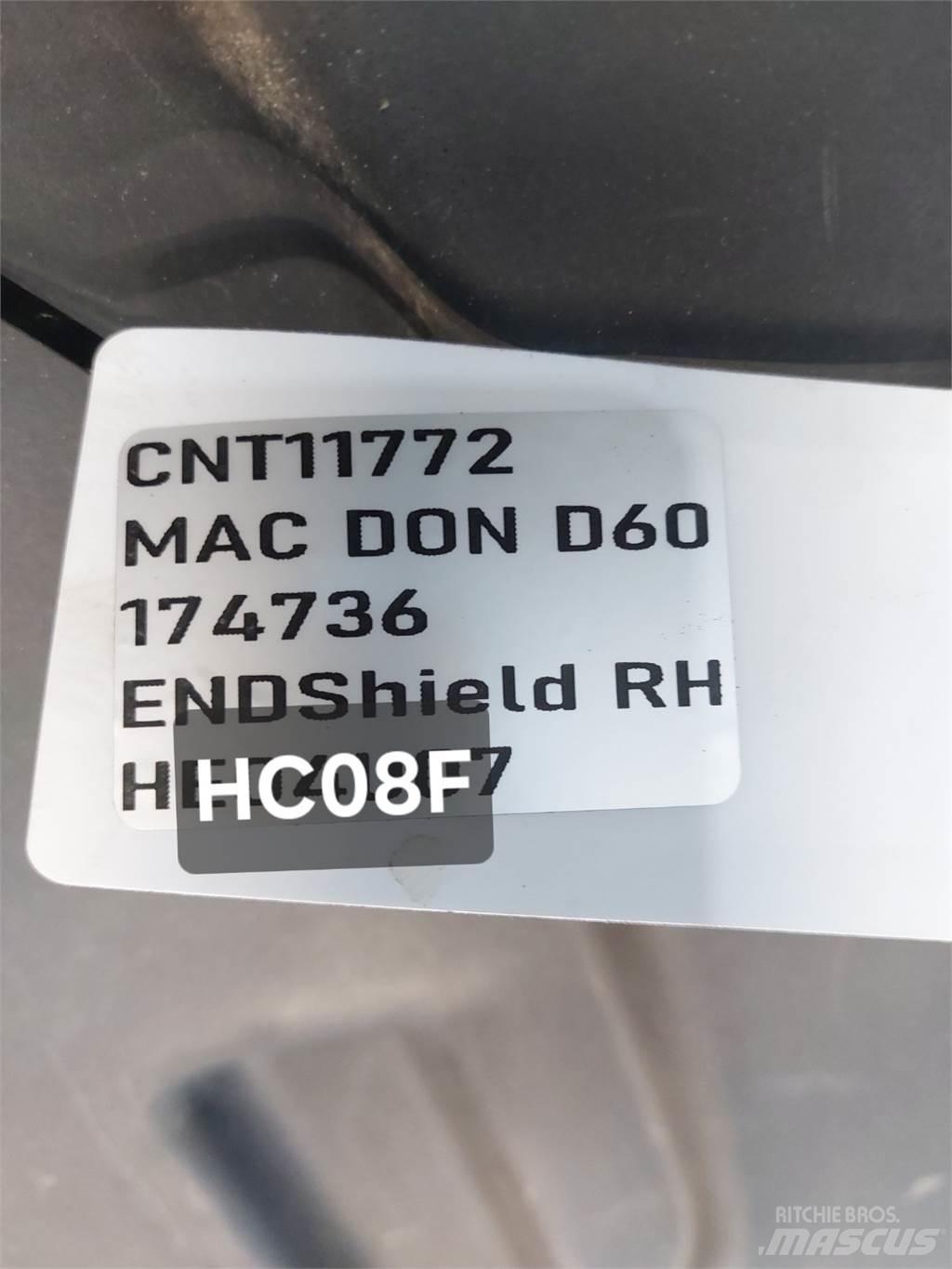 MacDon D60 Dodatna oprema za kombajne