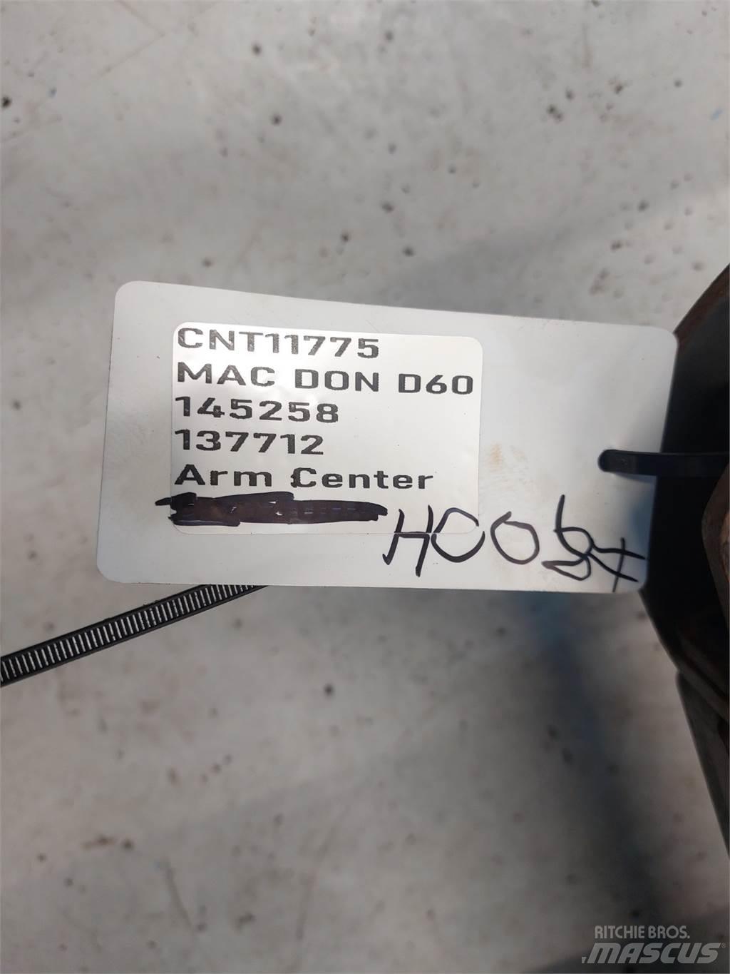 MacDon D60 Dodatna oprema za kombajne