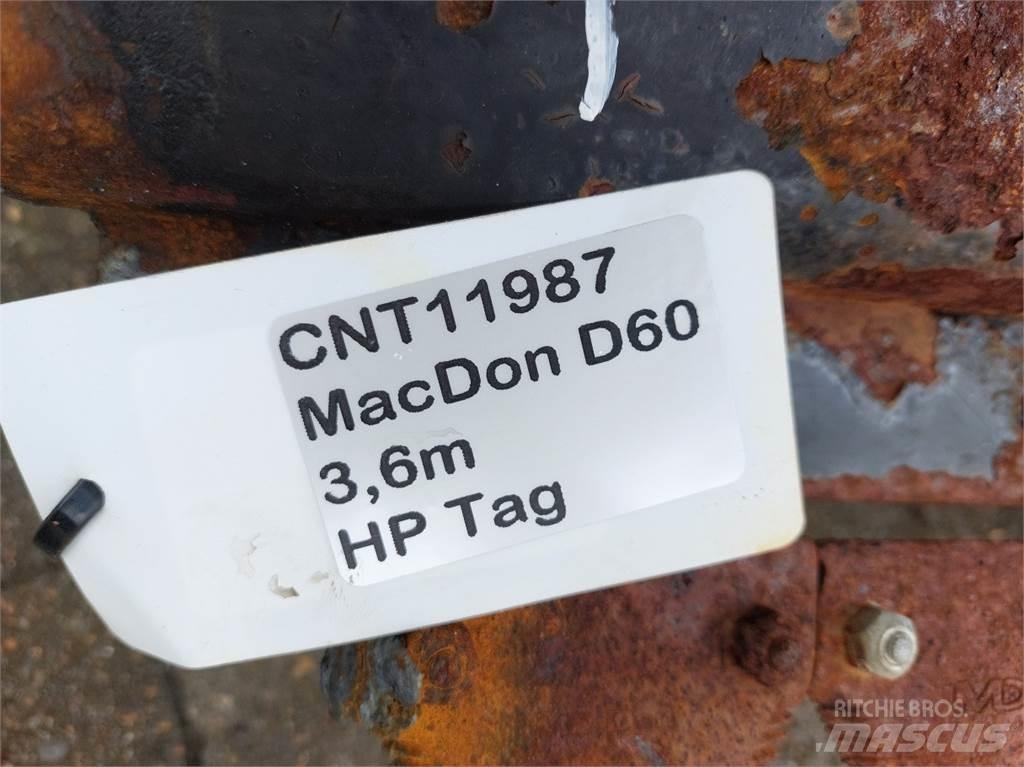 MacDon D60 Dodatna oprema za kombajne