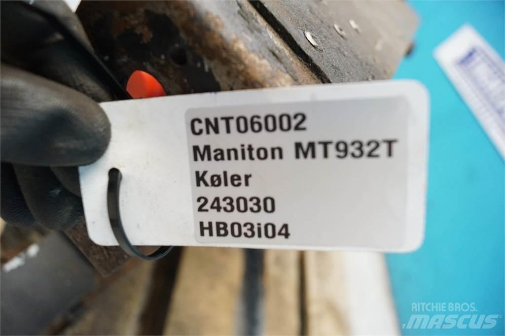 Manitou MT 932T Radijatori