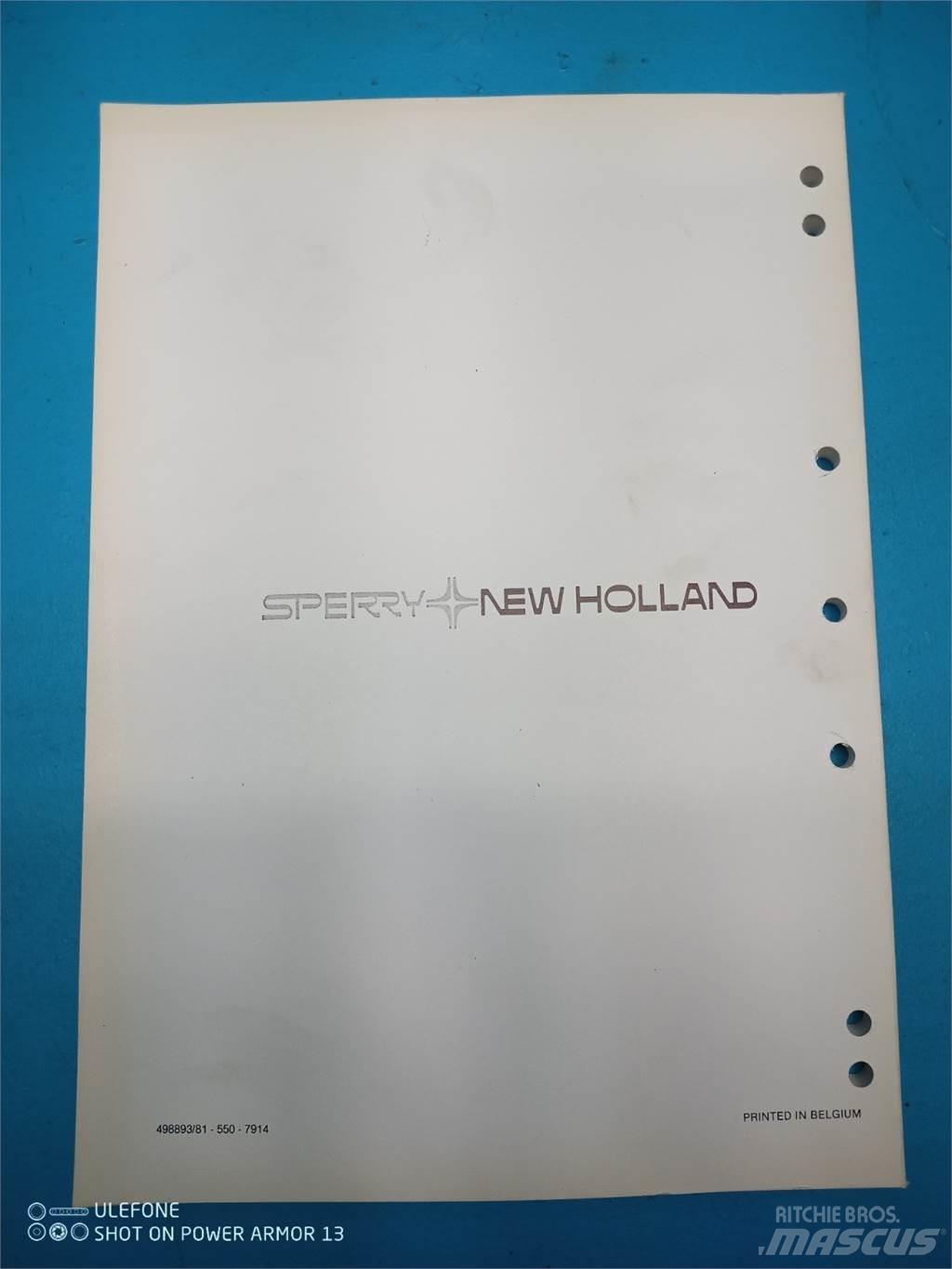 New Holland 1550 Ostale poljoprivredne mašine